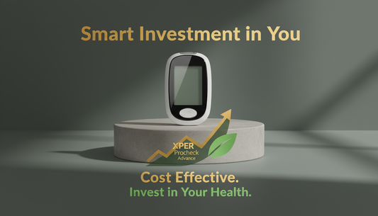 XPER Blood Glucose Test Strips – 50 Count (For XPER 3-in-1 Meter)